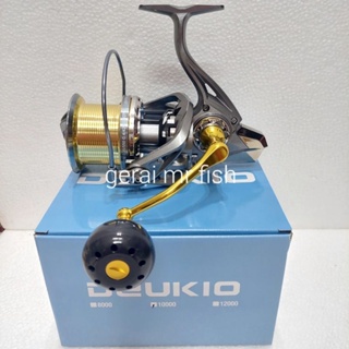 Reel Pantai Deukio MF Long Cast Surf Spinning Reel.Screw in handle 