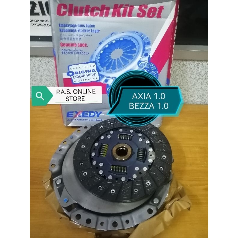 AXIA 1.0 BEZZA 1.0 CLUTCH KIT SET EXEDY | Shopee Malaysia
