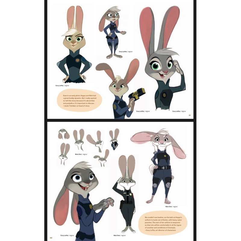 Disney • The Art of Zootopia • Art Book • 3D Animated Movie • Animal ...