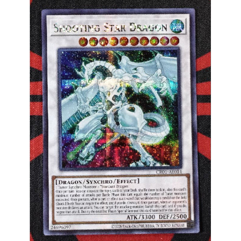 YUGIOH KONAMI CR01-AE014 Shooting Star Dragon (Secret Rare/Ultra Rare) |  Shopee Malaysia