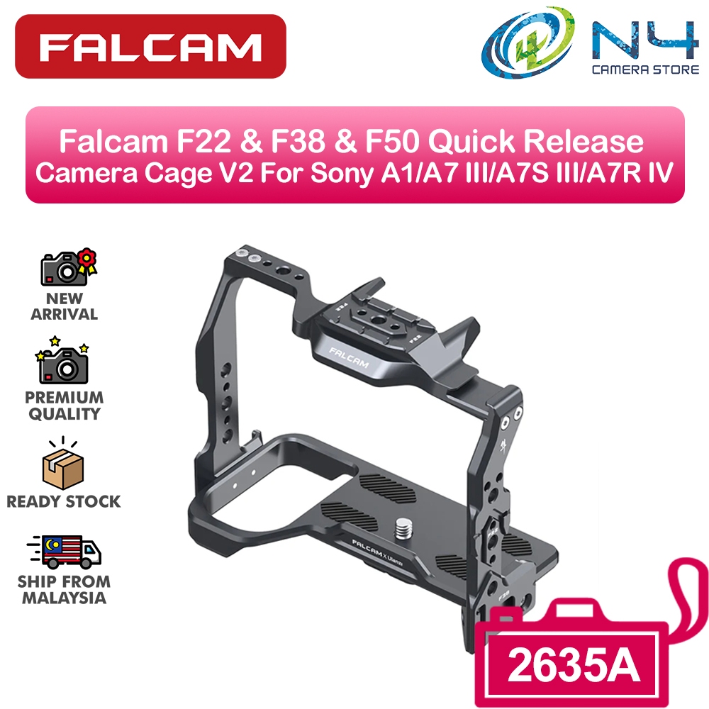 FALCAM F22 F38 F50 Quick Release Sony A1 A7M3 A7S3 A7R4 Camera Cage Rig ...
