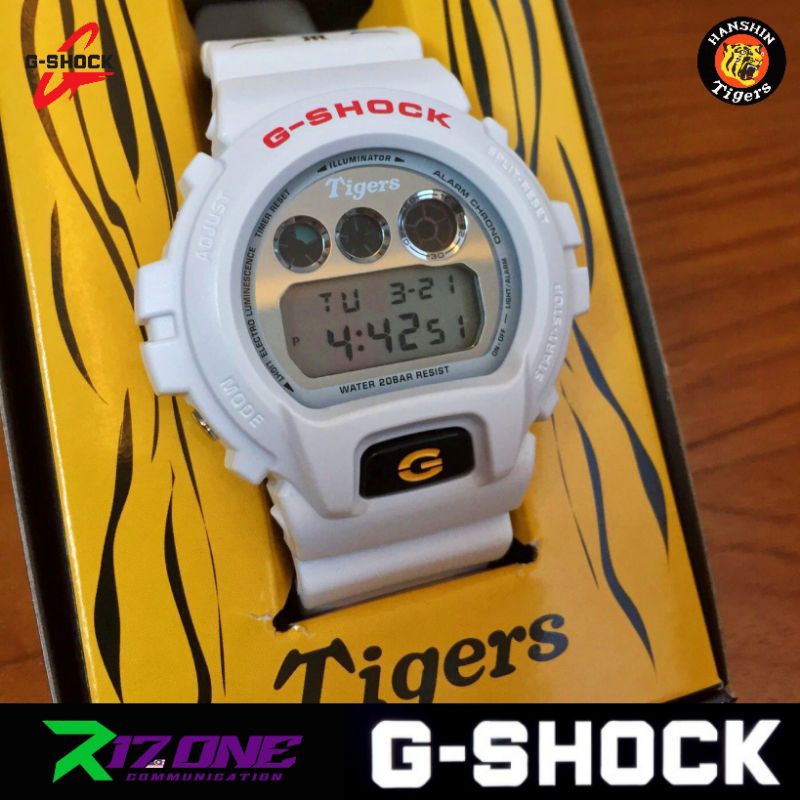 ORIGINAL G-SHOCK DW-6900BTG-7JR / HANSHIN TIGERS / NEW OLD STOCK