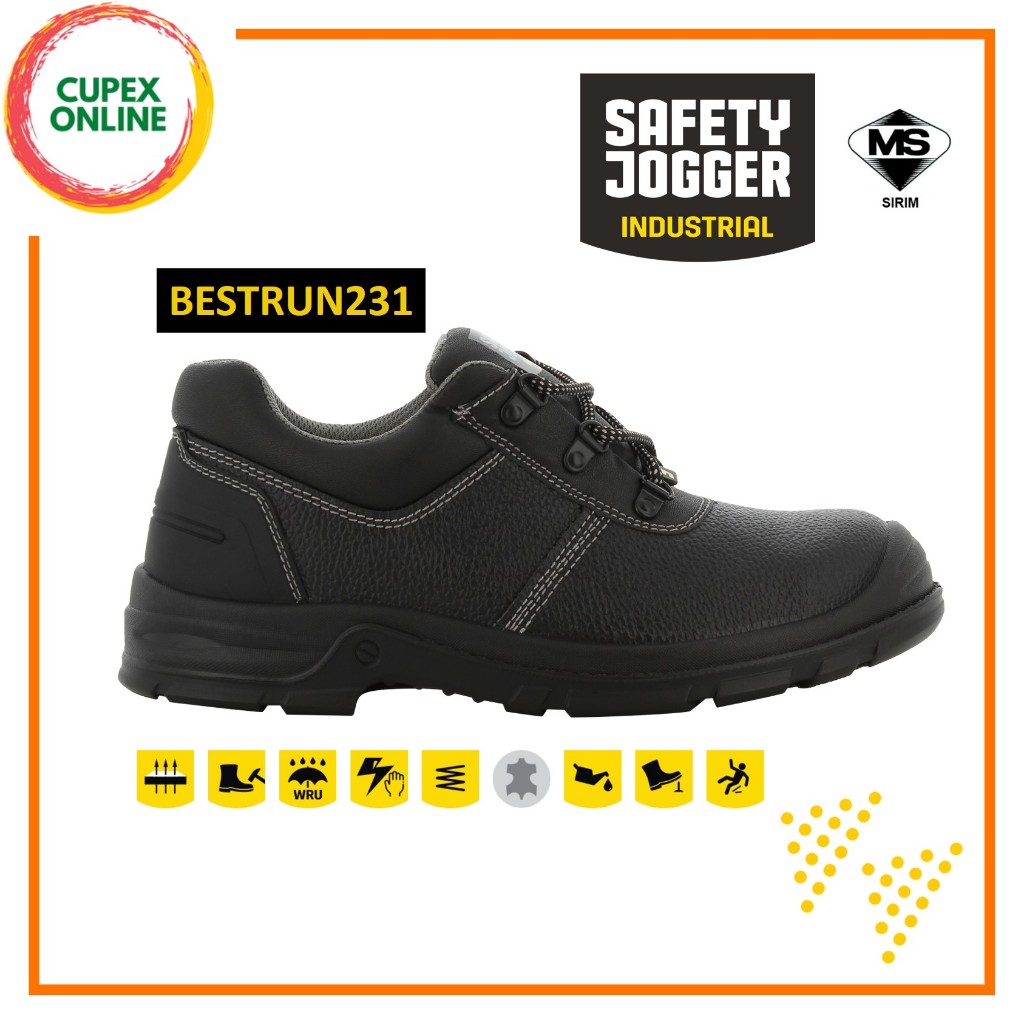 SAFETY JOGGER BESTRUN 231 Low Cut Safety Shoes UK5 11 (cupex