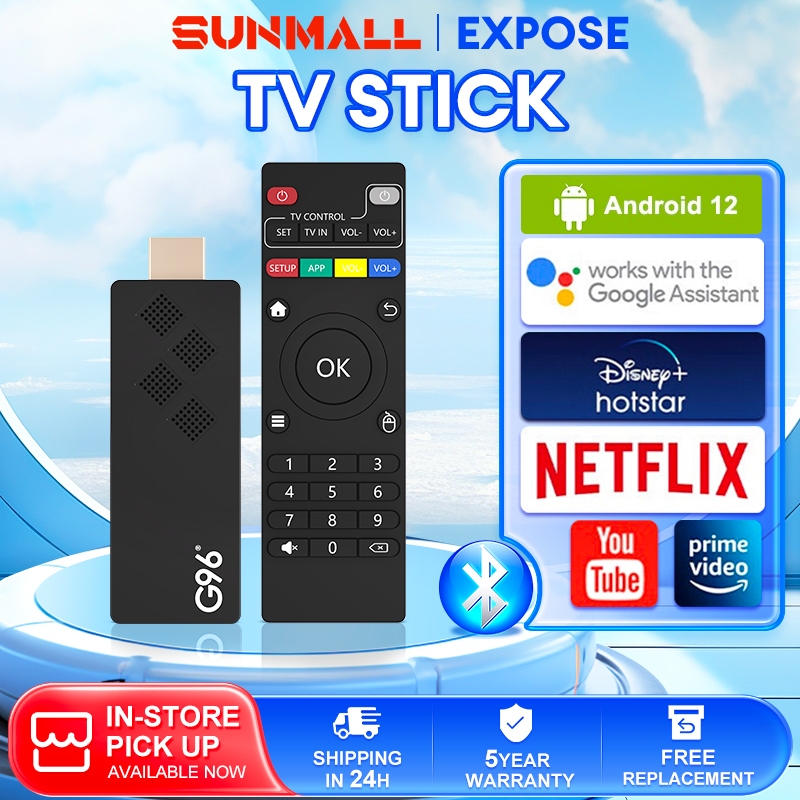 G96 TV Stick 4K with Android 10 System Turn TV into Smart TV with ...