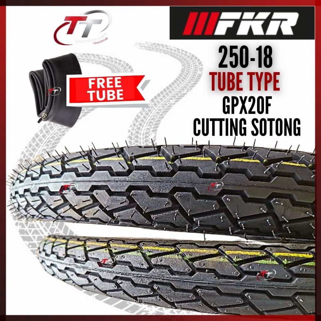 FKR 250 18 250-18 GPX20F Sotong 250-18 Tyre Tayar TAYER TYRES TIRE RXZ ...