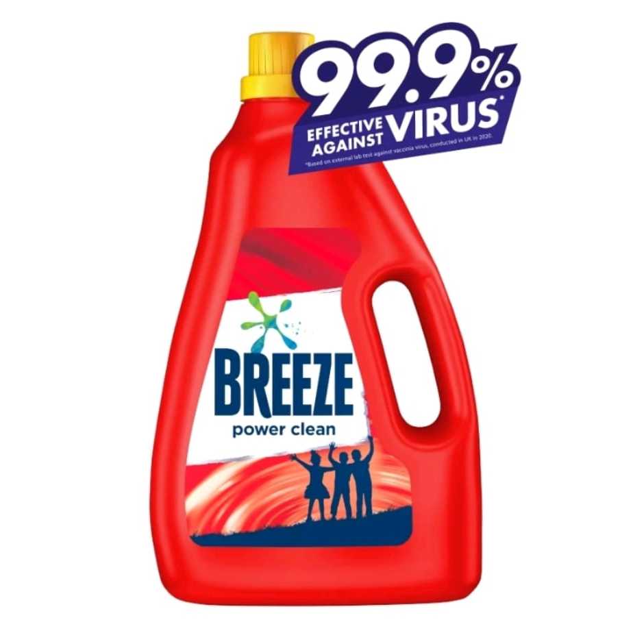 Breeze Detergent Liquid Power Clean 3.6kg | Shopee Malaysia