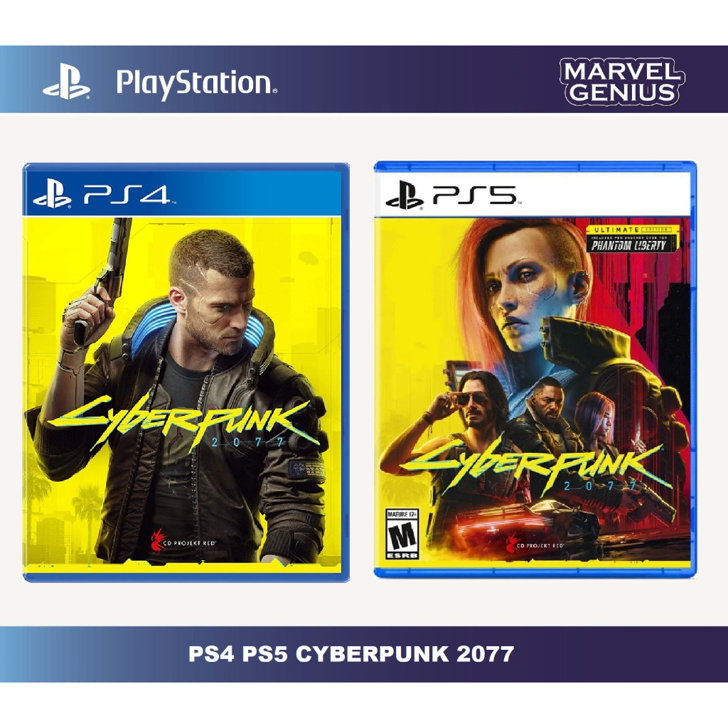 Ps4 Ps5 Game Cyberpunk 2077 Ultimate Edition Phantom Liberty 赛博庞克2077