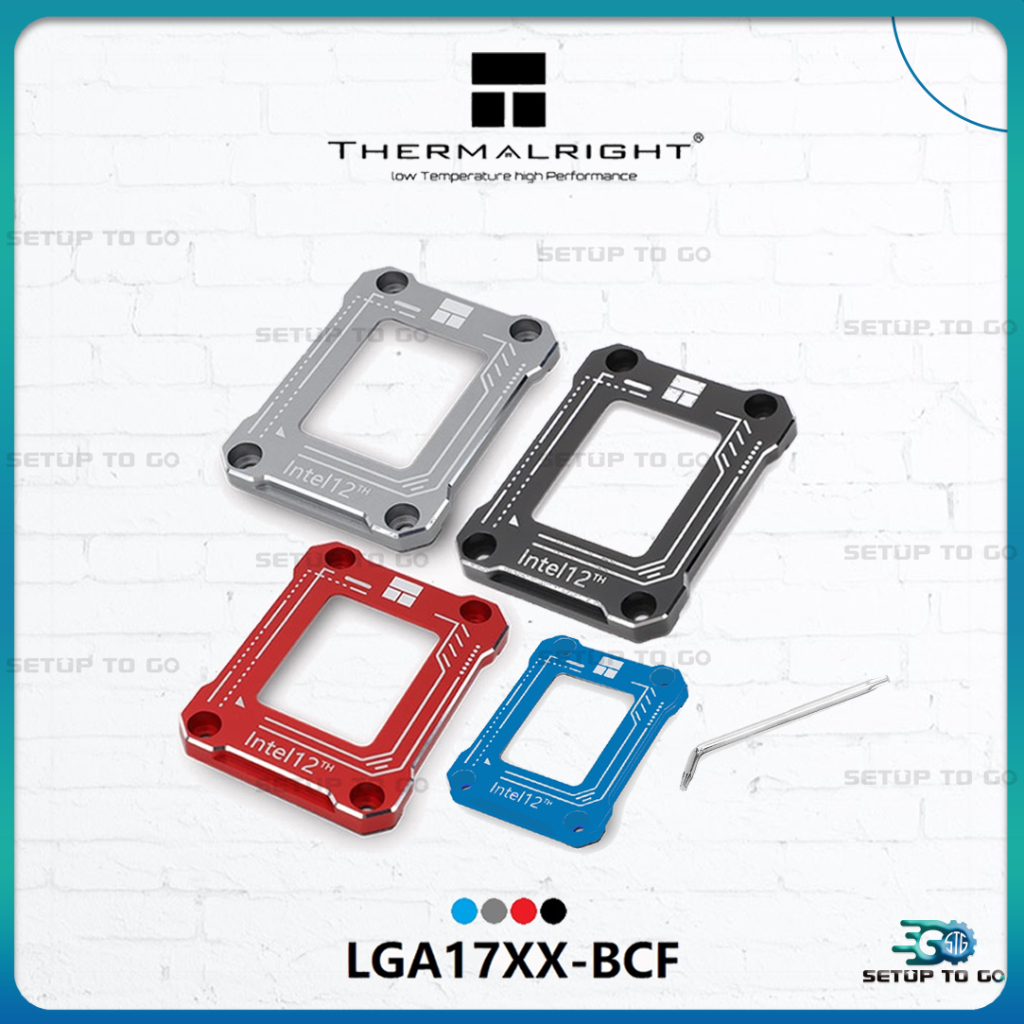 Thermalright LGA17XX-BCF Blue/Gray/Red/Black Intel 12th / 13th LGA1700 ...