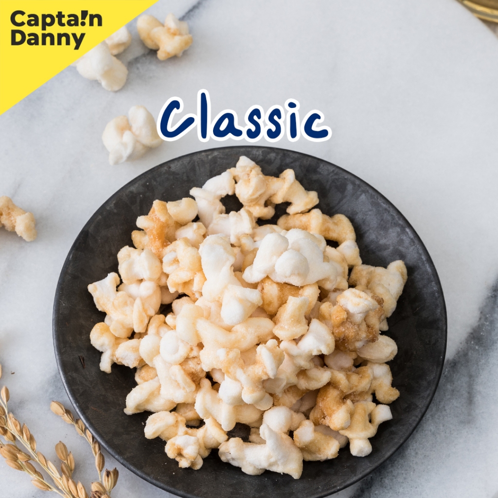 Captain Danny Rice Popcorn - Original Flavored🍿 米的爆米花 米米花 Healthy Snack ...