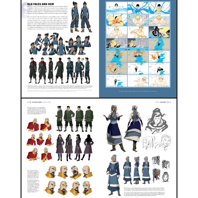 The Legend of Korra Book 2 Spirits • Nickelodeon Artbook • Art of The ...