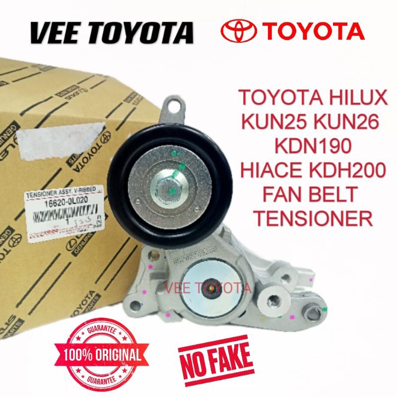 Toyota Hilux KUN25 KUN26 KDN190 Hiace KDH200 Fan Belt Tensioner Assy V