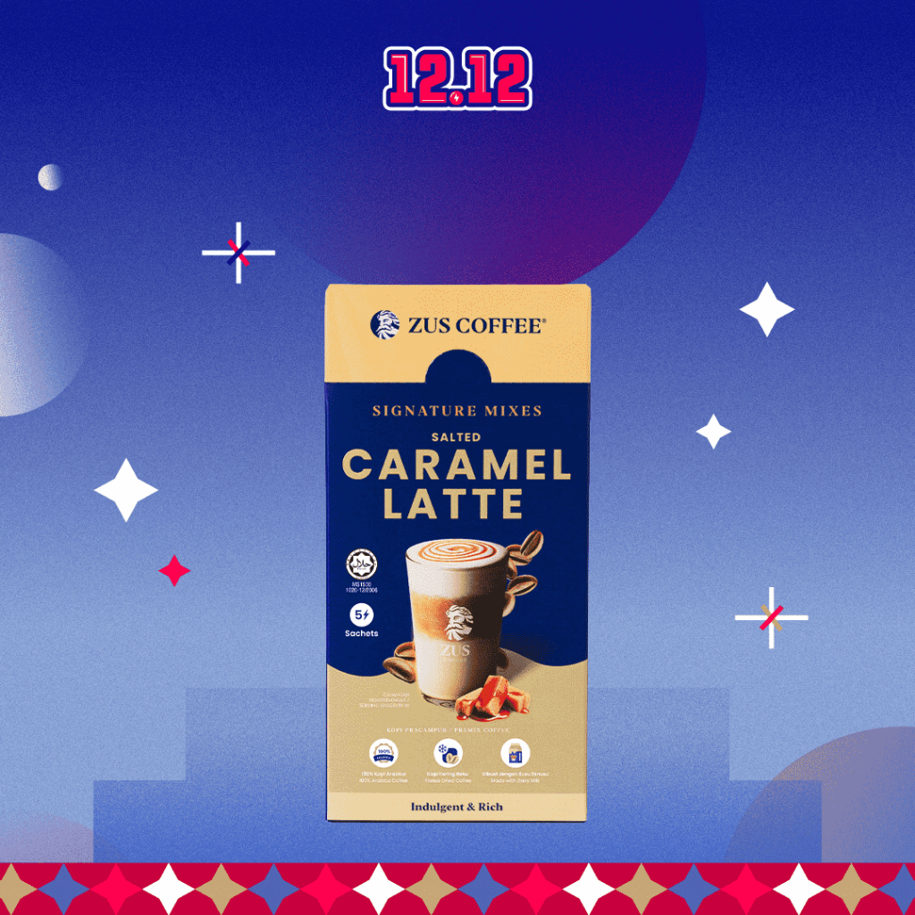 ZUS Signature Mixes Coffee Salted Caramel Latte (5's) Shopee Malaysia