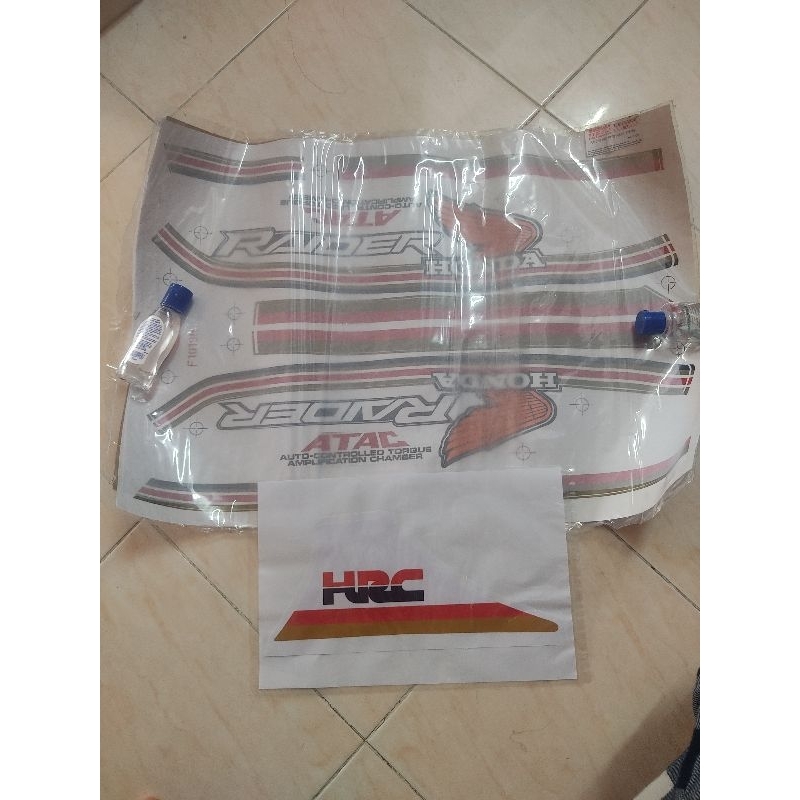 Honda raider stiker rothmans complete set | Shopee Malaysia