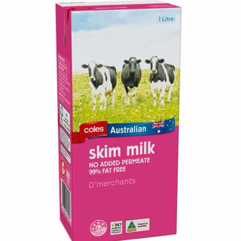 Coles 99% Fat Free Australian Skim Milk No Added Permeate | 1 L ...