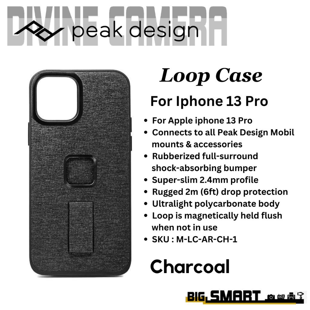 Peak Design Everyday Loop Cases for iPH0NE 12/13/14 15 (Mini