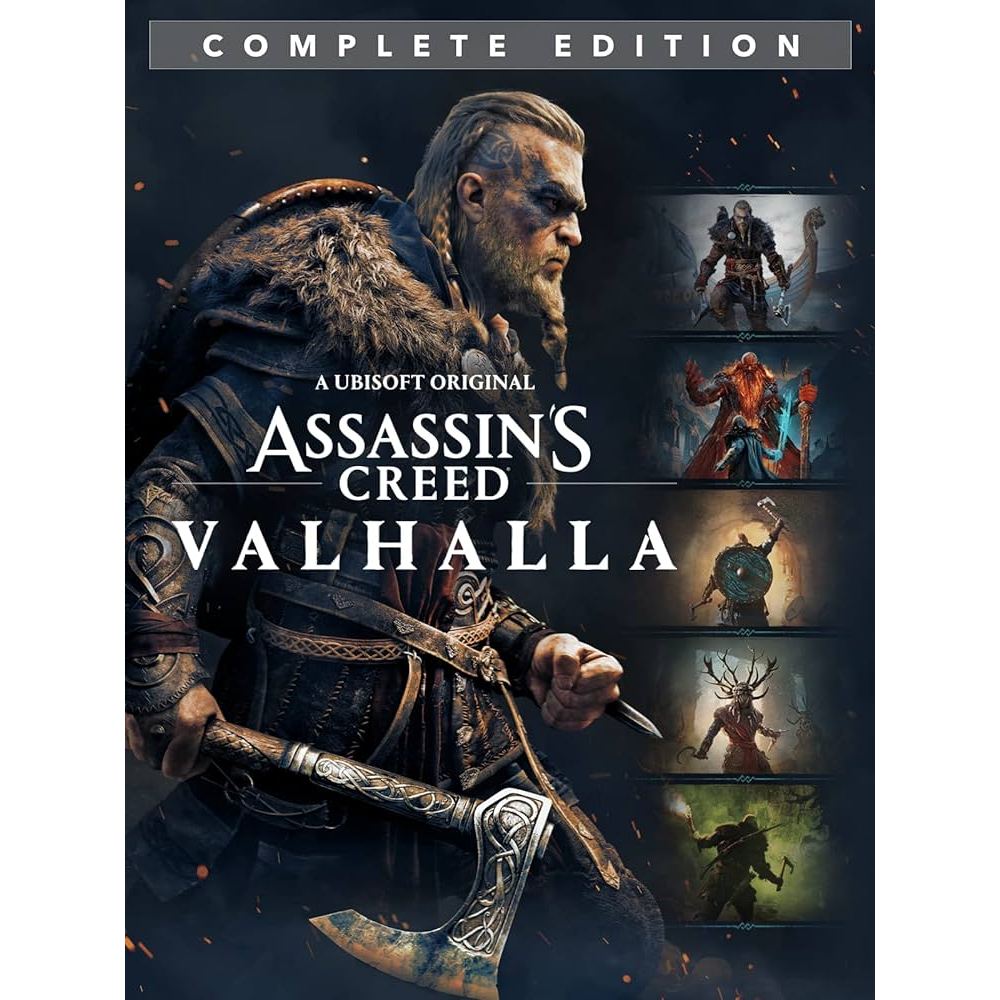 Assassins Creed Valhalla Complete Edition - Offline PC Game with DVD ...