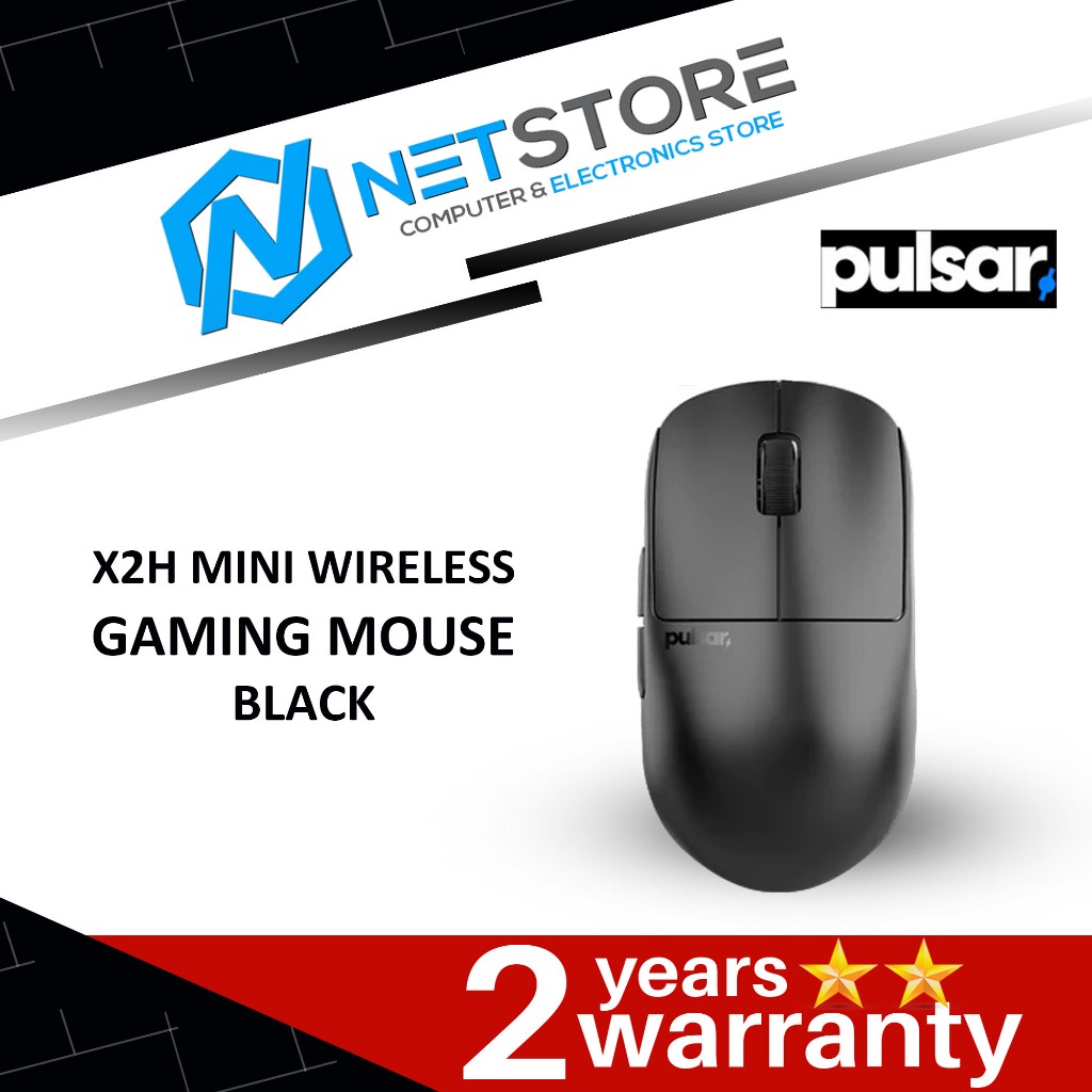 PULSAR X2H MINI WIRELESS GAMING MOUSE BLACK - PX2H11