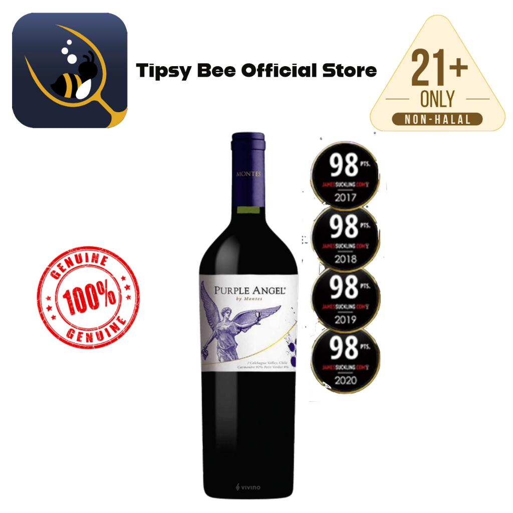 Montes Purple Angel 2018/2019 [75cl, 14.5%] | Shopee Malaysia