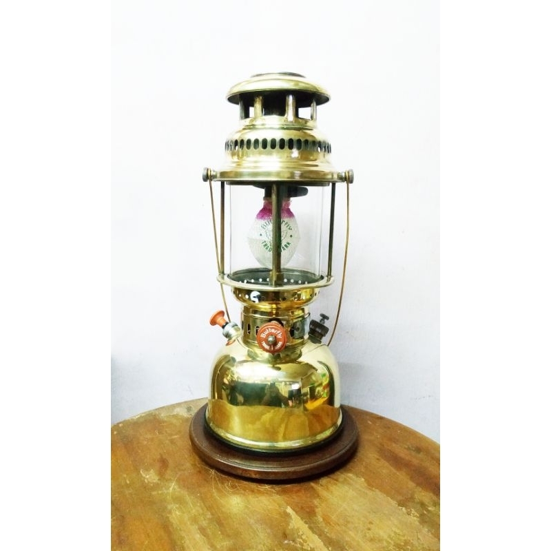 Butterfly Pressure Lantern Brass Kerosene Lampu Pam Antik Tembaga