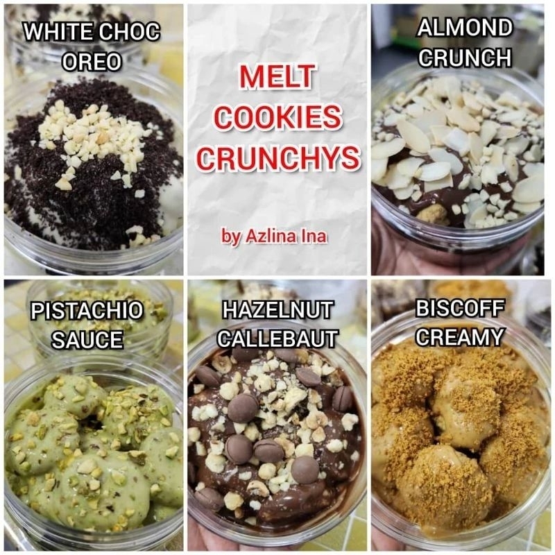AZLINA INA COOKIES MELT VIRAL PISTACHIO BISCOFF CHOCOLATE Shopee Malaysia