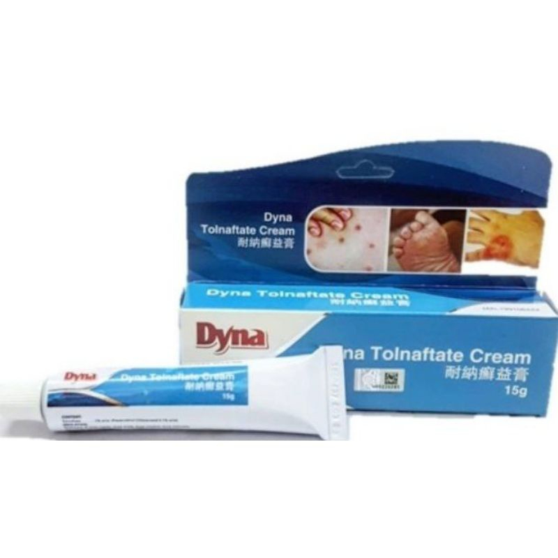 Dyna Tolnaftate Cream 15g Antifungal Cream Shopee Malaysia 