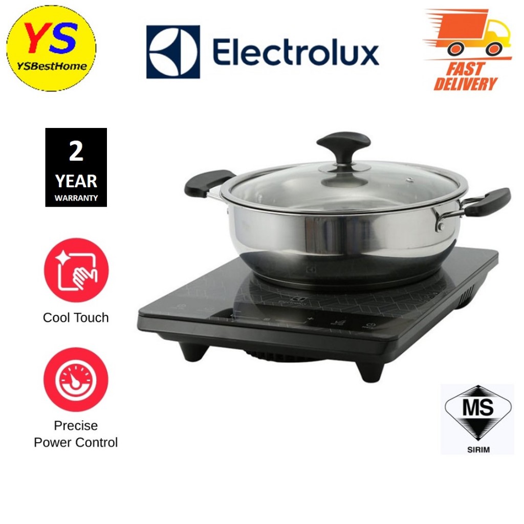 Electrolux 28cm Table Top Portable Induction Cooker [Free Pot