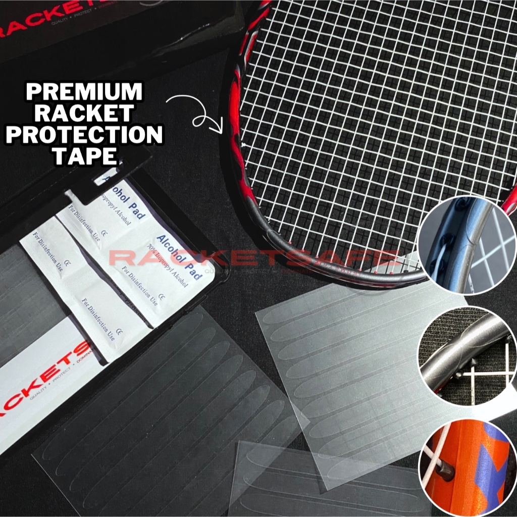 RACKETSAFE Premium Badminton Racket Protection TapeBadminton Racket