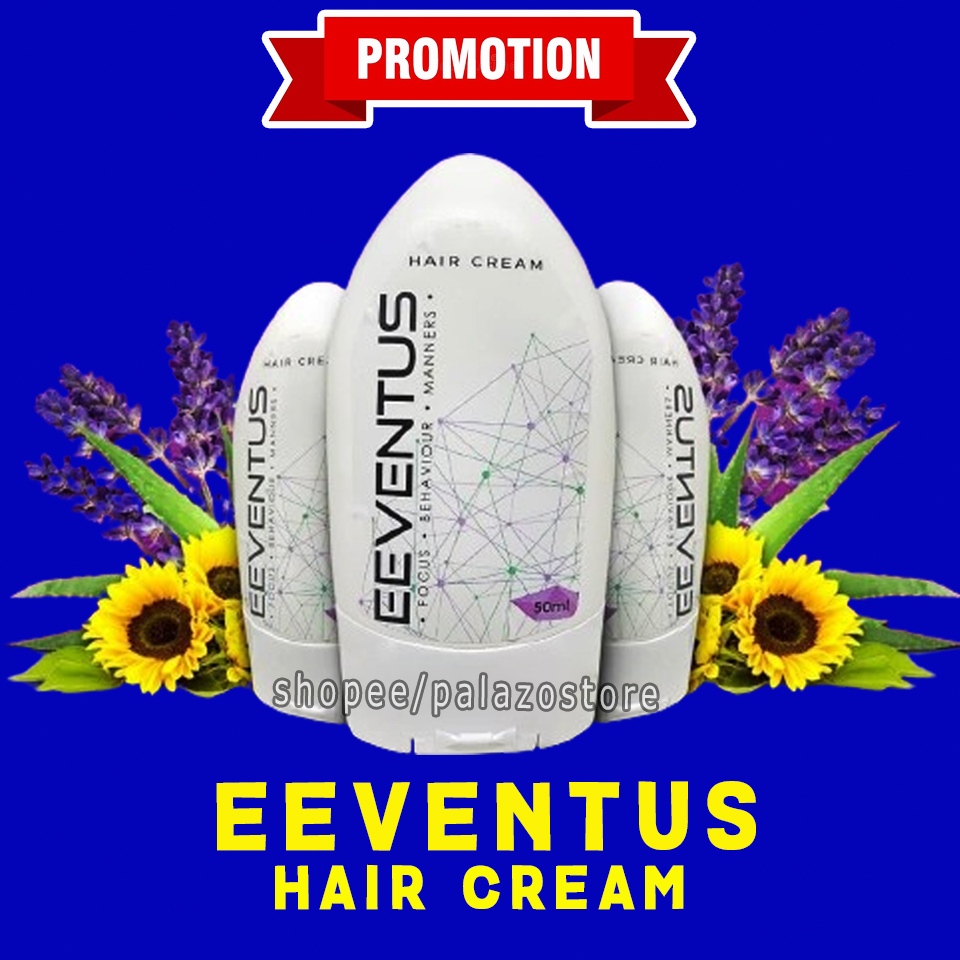 EEVENTUS ORIGINAL HQ Hair Cream Yang Wangi (NEW PACKAGING) Shopee