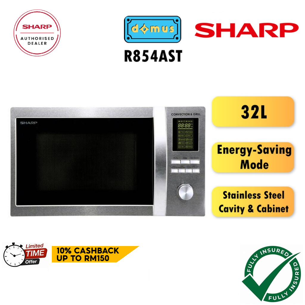 Sharp Microwave Oven with Grill and Convection 32L Mikrowave Grill ...