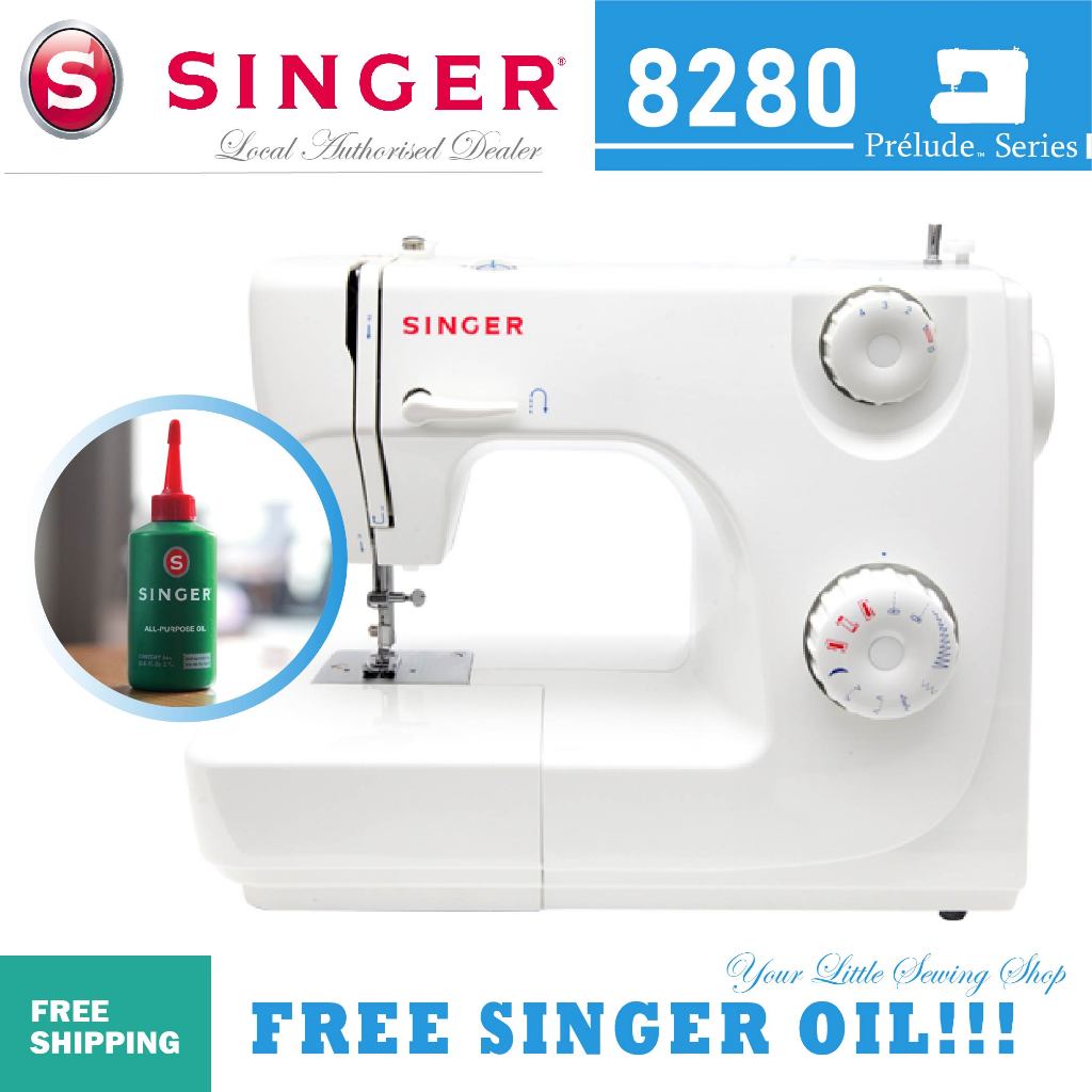 Singer Sewing Machine 8280 FREE SINGER OIL Shopee Malaysia