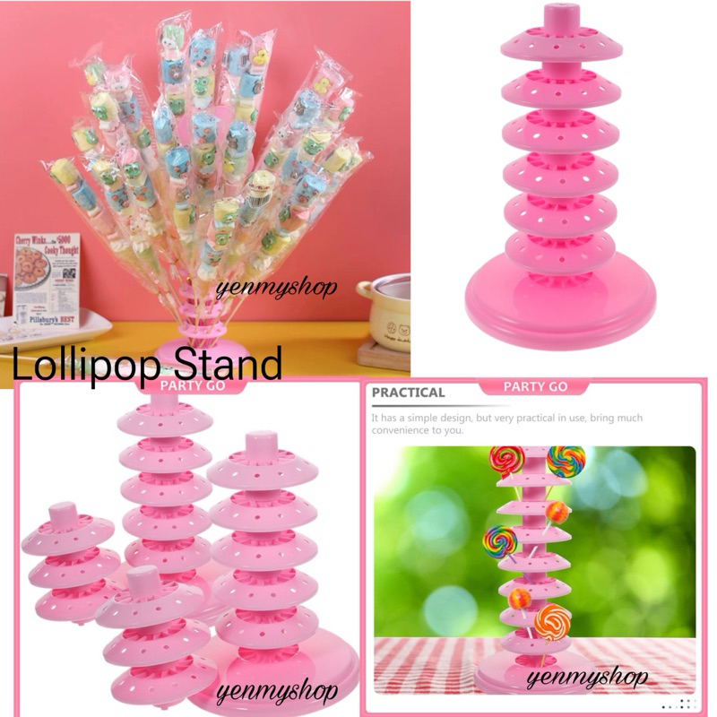 Lollipop Holder Birthday Decoration for Girl Clothes Drying Racks ...