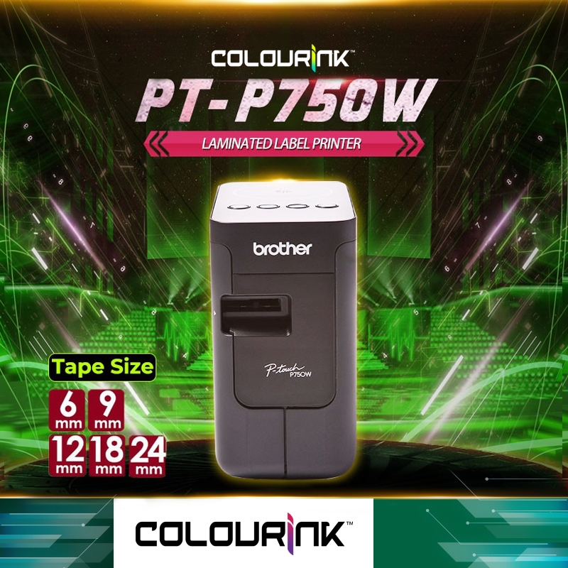 Brother PTouch PTP750W PC Mac Connectable Mobile SmartPhone Wireless