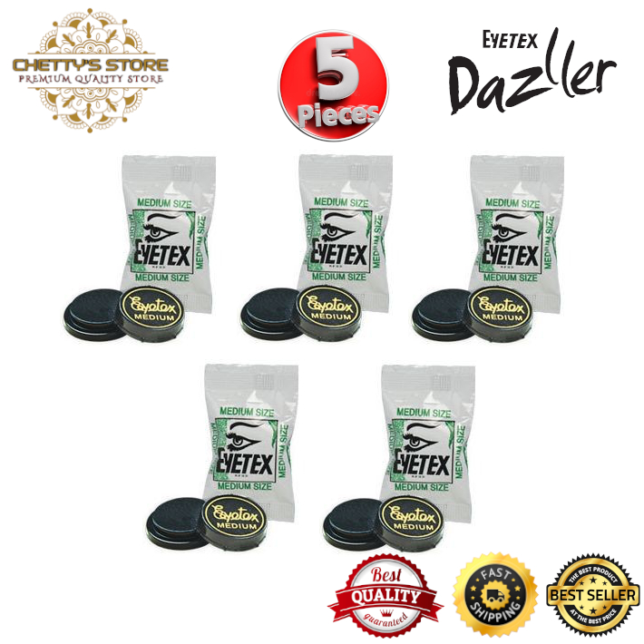 (ORIGINAL) EYETEX KAJAL MEDIUM 0.5G (5pcs) | Shopee Malaysia