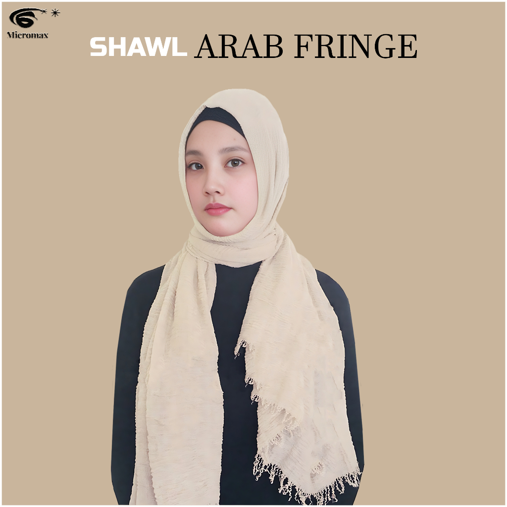 arabic fringe shawl