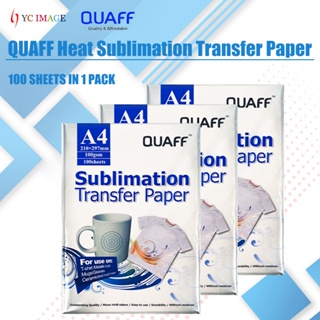 10pcs Heat Transfer Printing Paper A4 Sublimation Transfer Paper (White) 