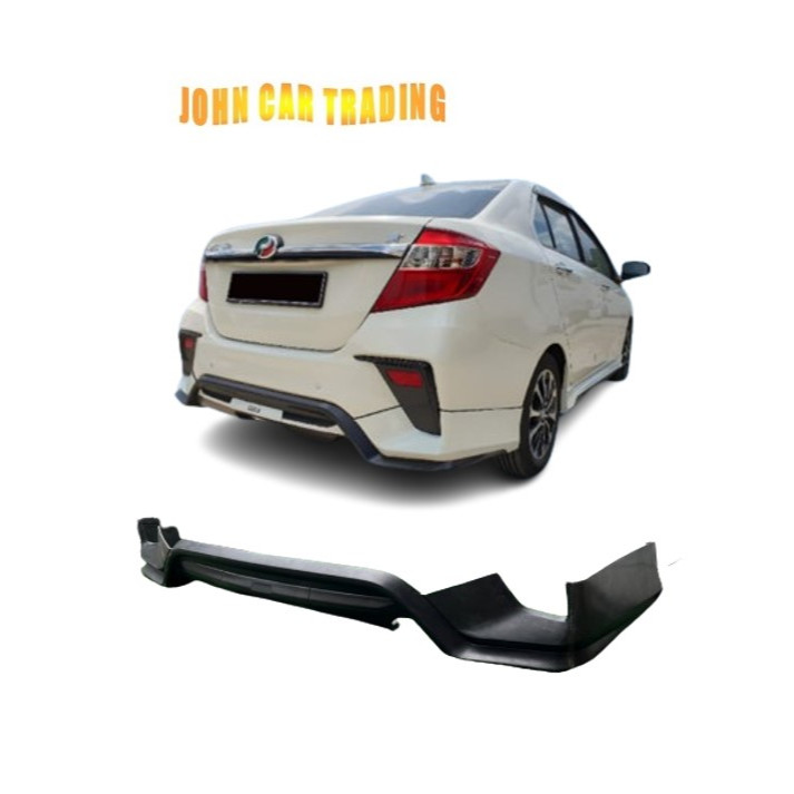 Ready Stock Perodua Bezza 2020 Gear Up PU Rear Skirt BodyKit Bezza ...