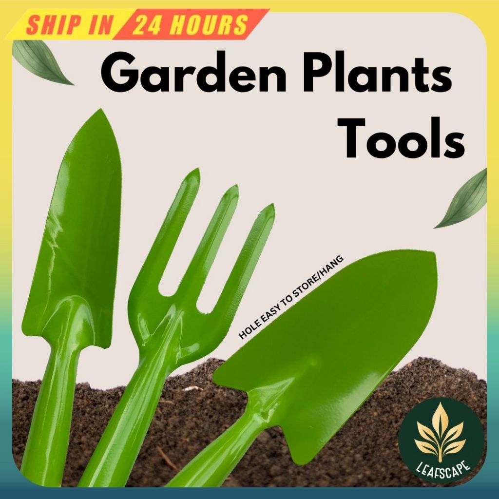 Garden Plant Tools 3In1 Set Alat Tanaman Gardening Tool Spade Shovel ...
