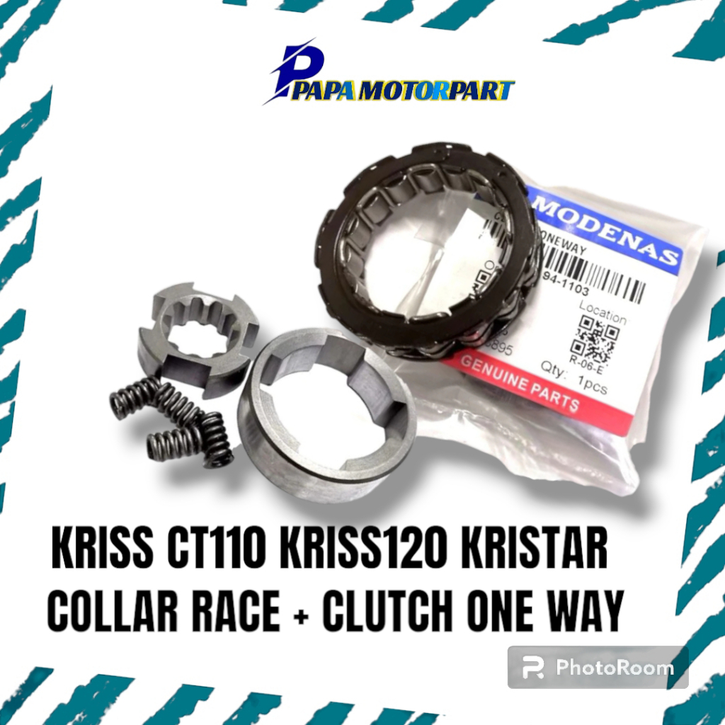 MODENAS KRISS KRISS2 CT110 KRISS120 KRISTAR CLUTCH ONE WAY COLLAR RACE ...