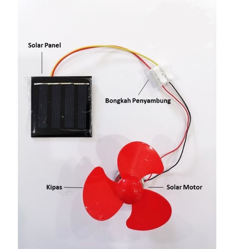 [ReadyStock] DIY Solar Fan Kit for School RBT Project ( DIY Kipas Solar ...