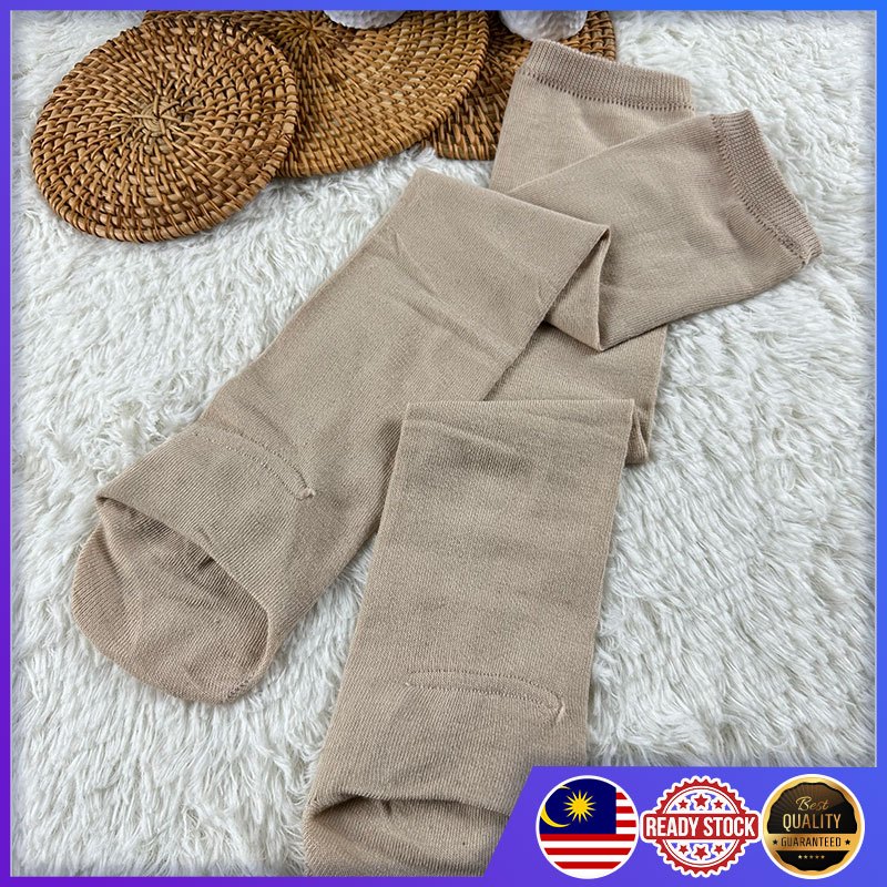 Stoking Muslimah Mesra Wudhu Long Sarung Kaki Aurat Woman Socks Ladies