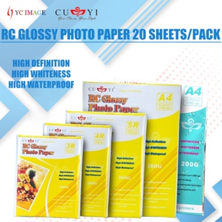 Waterproof Glossy Photo Paper 200G