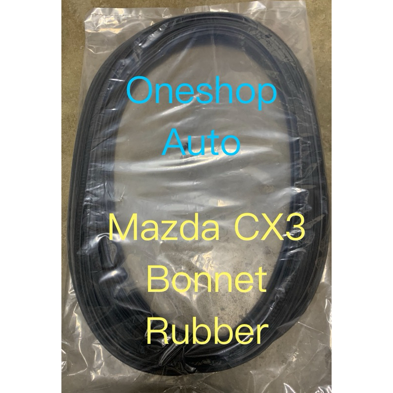 READY STOCK MAZDA CX3 REAR BONNET RUBBER BELAKANG GETAH BONNET RUBBER ...