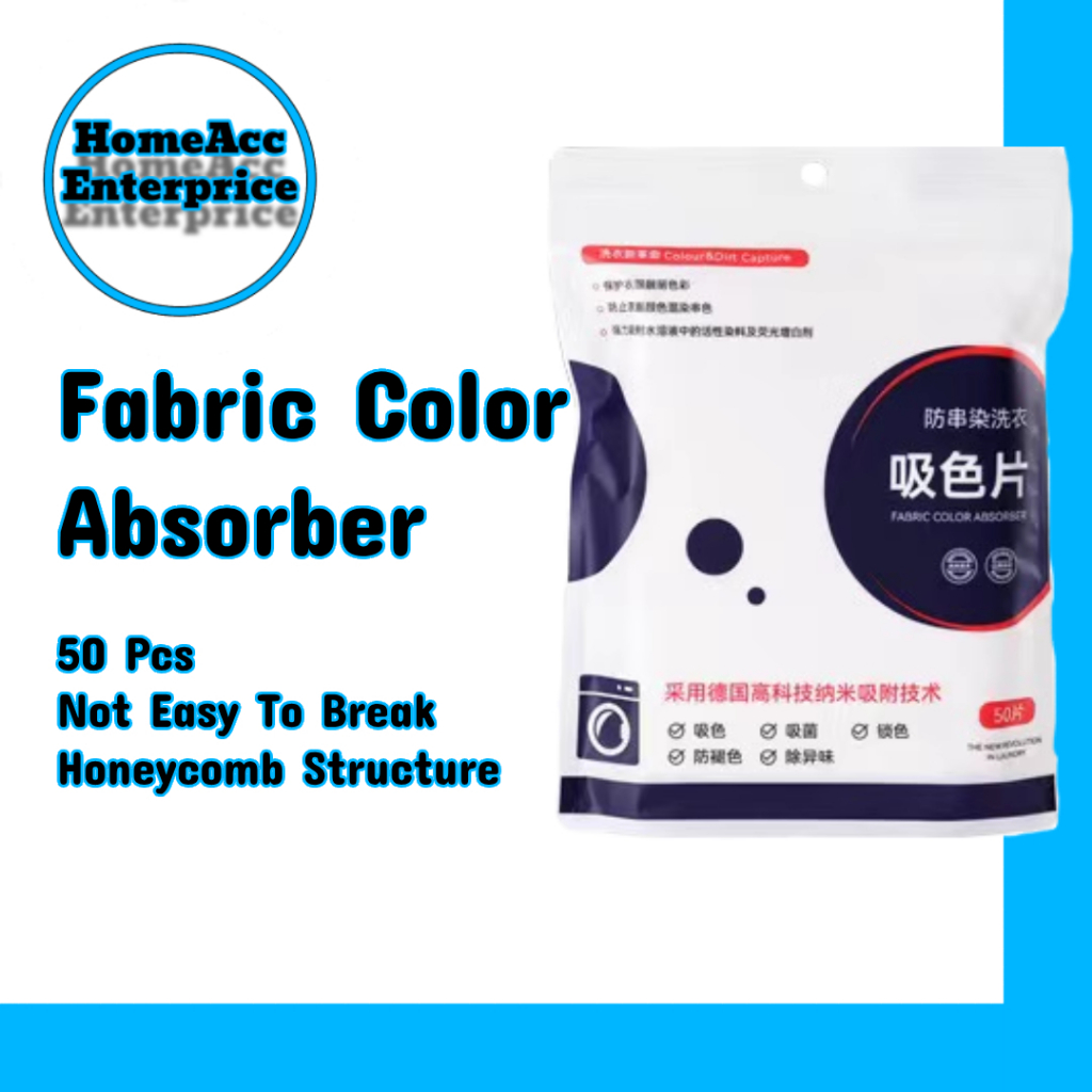 Fabric Color Absorber [50 Pcs] Structure Shopee Malaysia