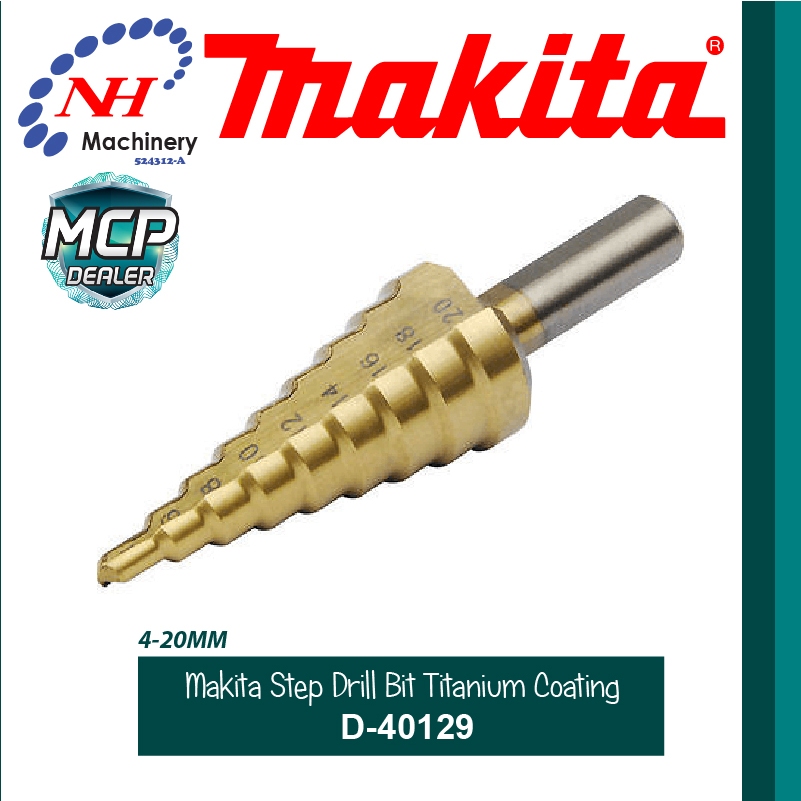 Makita D-40129 Step Drill Bit 1 Pc (s) - Electronic - View #7