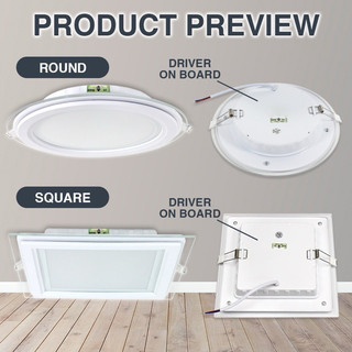 FIGHTER LED Downlight Ultra Slim LED Recess Downlight Round / Square ...