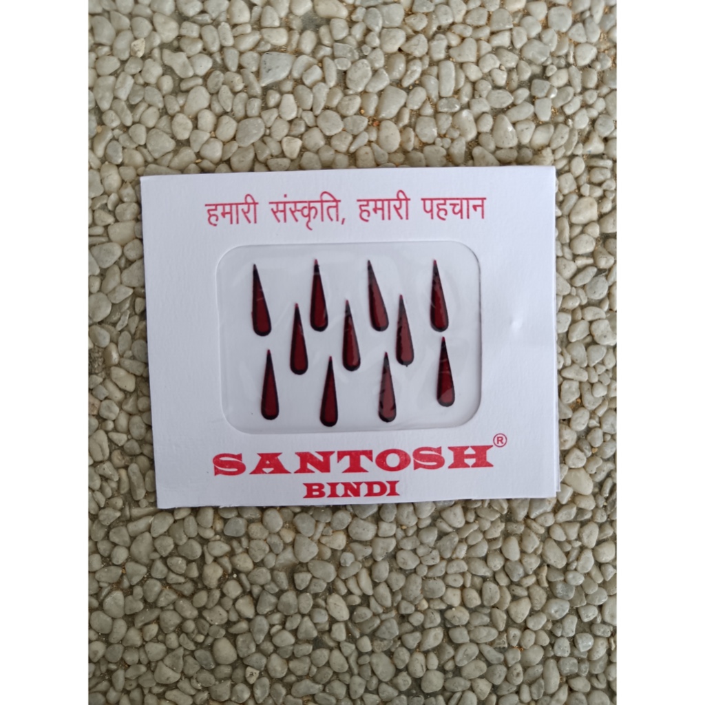 Drop Design Indian Sticker Pottu Forehead Bindi Potu Wear Traditional