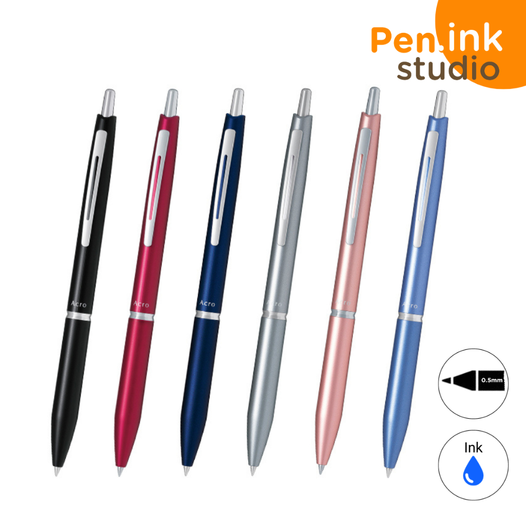 Pilot Acro 1000 Ballpoint Pen 0.5mm Size | Shopee Malaysia