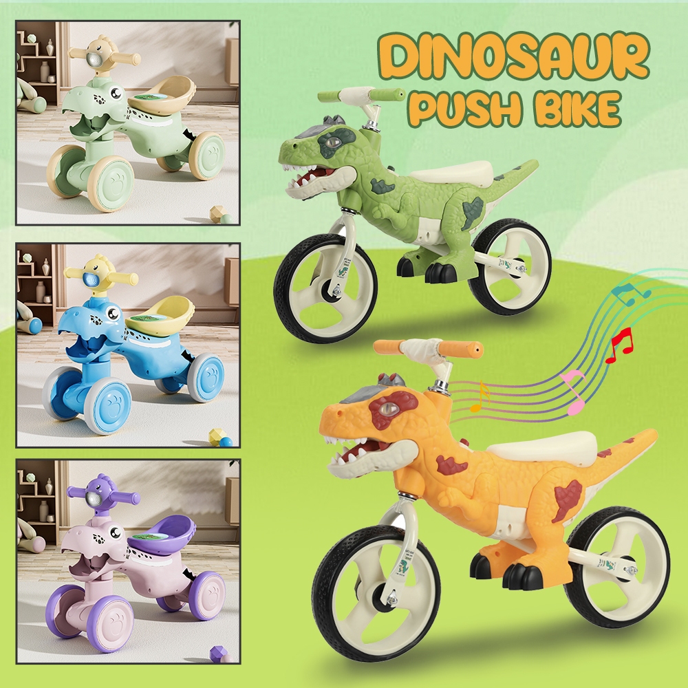 Girls dinosaur bike hotsell