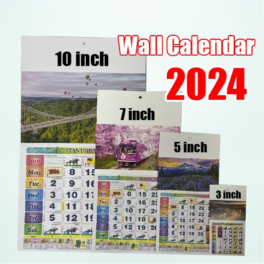 [READY STOCK] Wall Calendar Year 2025 | Kalendar Dinding Tahun 2025