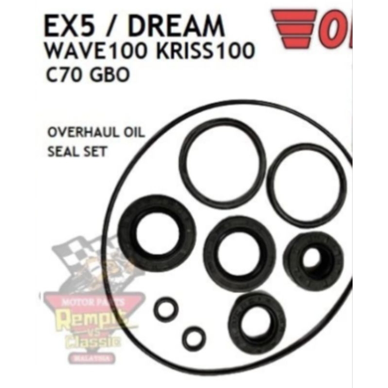 HONDA C70 GBO EX5 WAVE100 EX5 DREAM KRISS100 KRISS 100 OIL SEAL STARTER